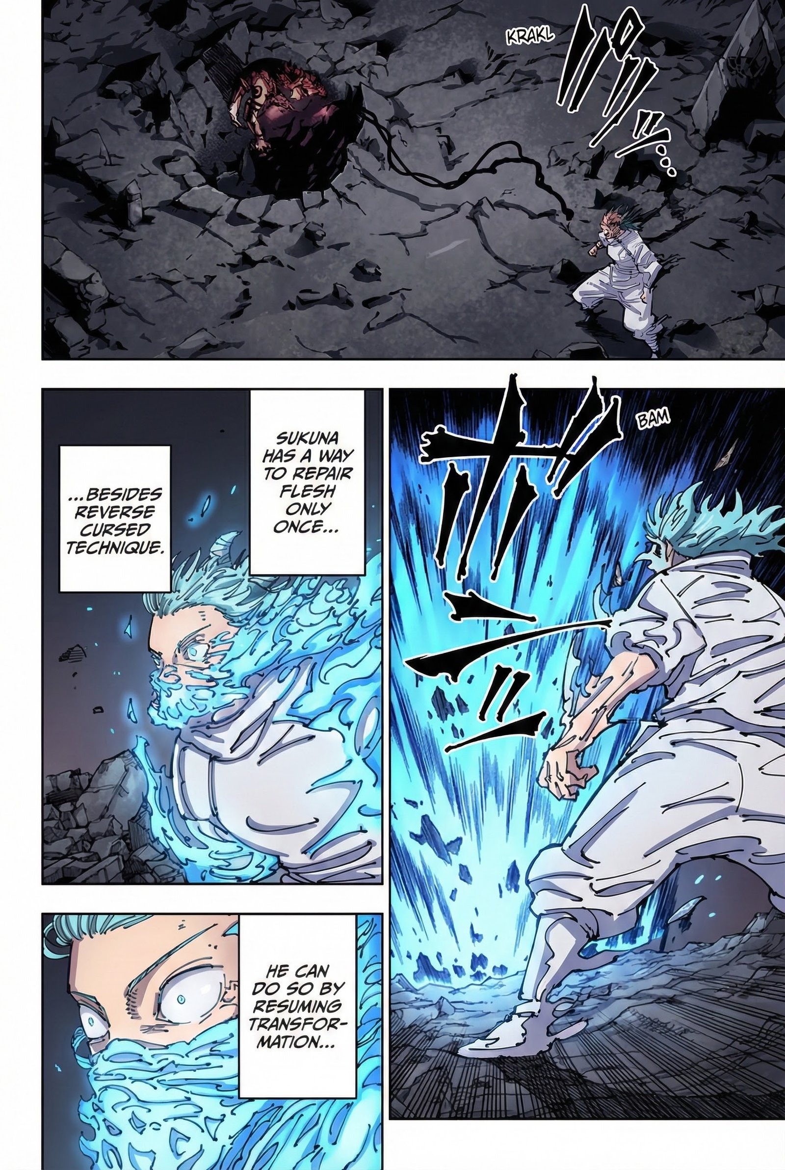 Jujutsu Kaisen Chapter 237 Page 17 - Colored Manga Panel